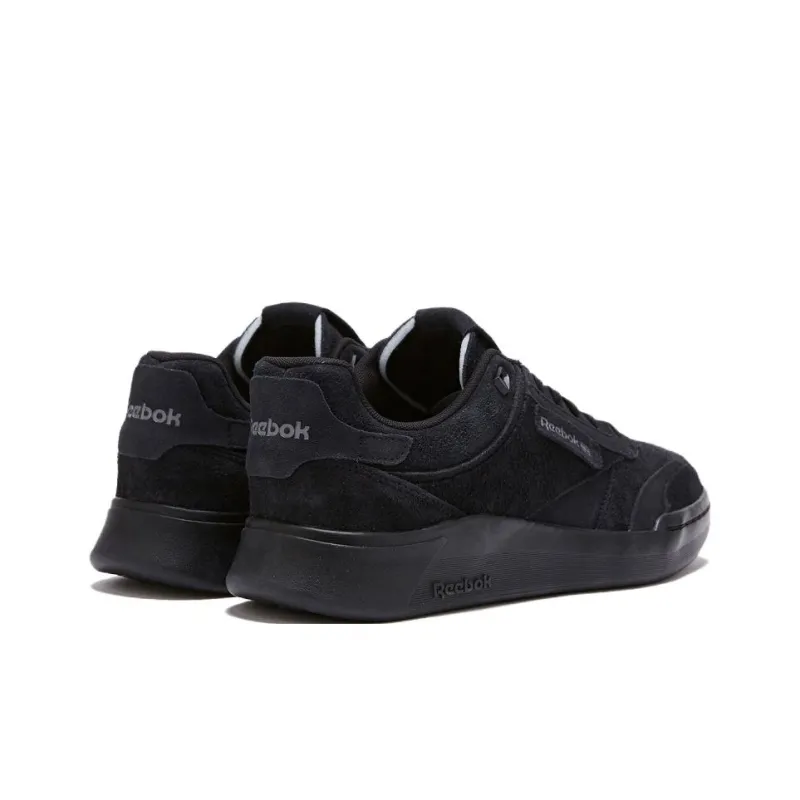 Reebok Club C Anti Slip Wear Resistant Low Top Skateboard Shoes Unisex Black-3