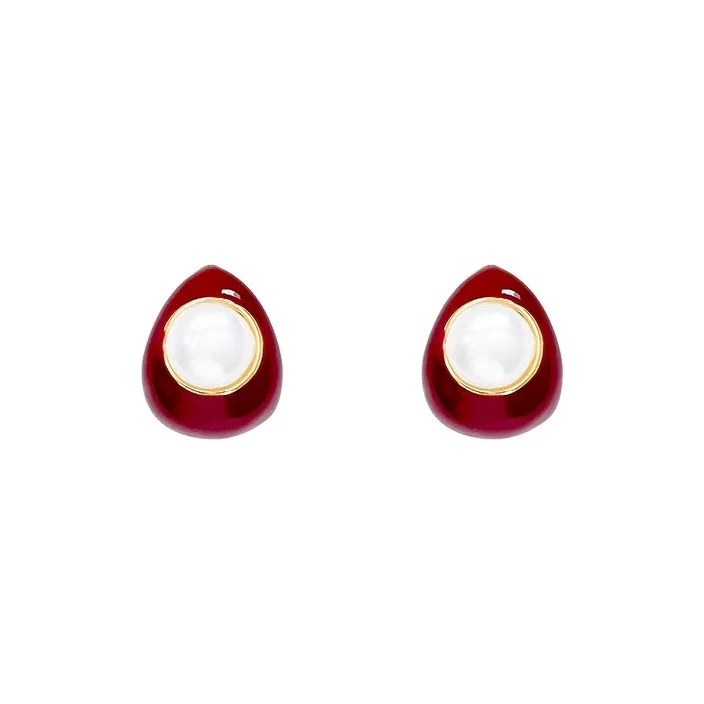 Tong Tong Rabbit Resin Earrings Women's-0