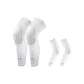 White 2-Piece Set-Professional Kids' Impact-Resistant[Knee Protector+Elbow Protector]