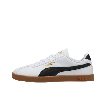 PUMA Club 2 Wear resistant And Lightweight Low Top Skateboard Shoes Unisex White