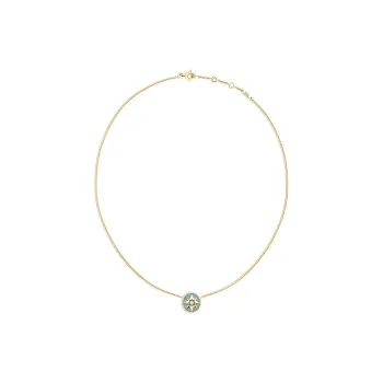 DIOR Karat Gold Diamond 18K Gold Necklaces Women's