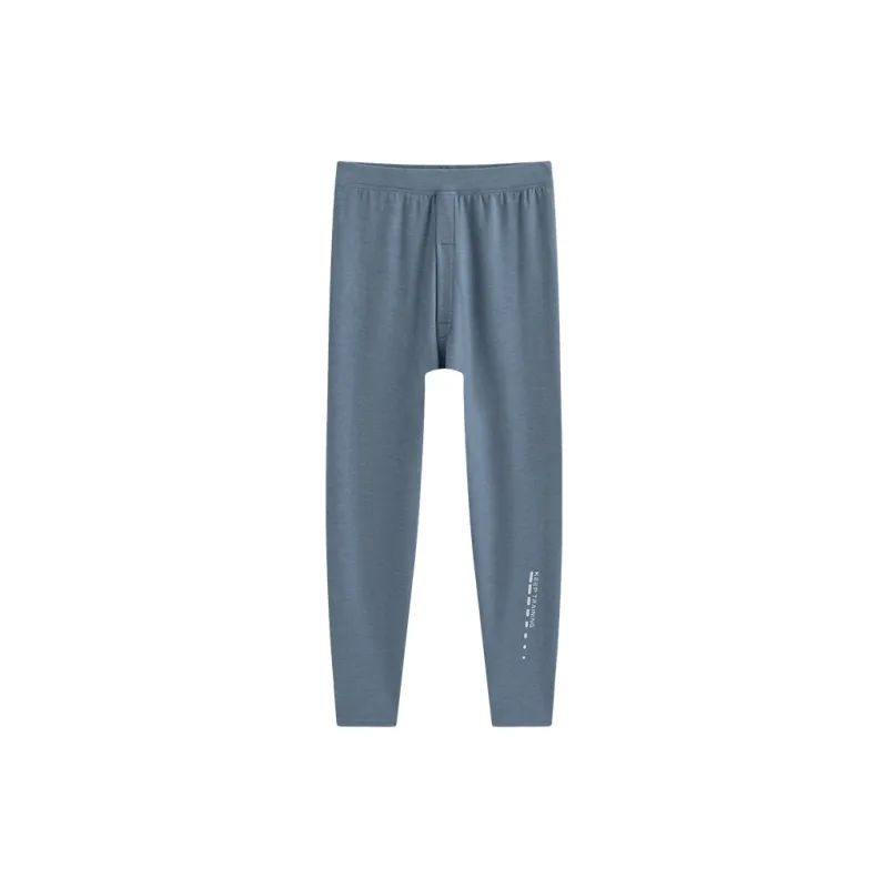 Close-fitting Areas Thermal Pants Men's-0
