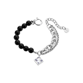 ENFANTIN Titanium Steel Zircon Bracelets Unisex