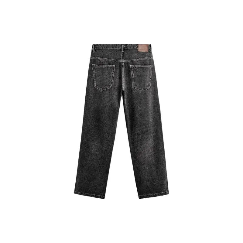 ZARA Jeans Men Black-1