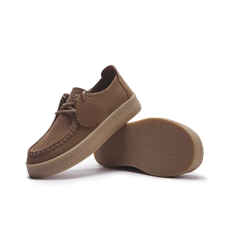 Hotwind Pinecone Grey Series Loafers Women's-3