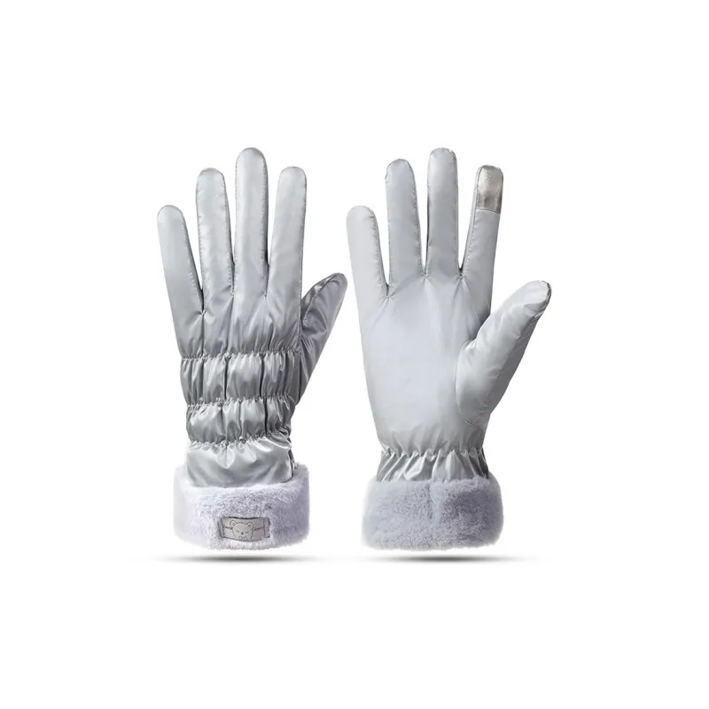 Ai Jiawei Polyester Knit Gloves Unisex-7