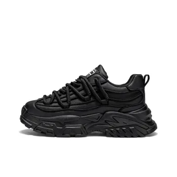 JKEM Anti-Slip And Wear-Resistant Height Increasing Low-Top Chunky Sneakers Men's