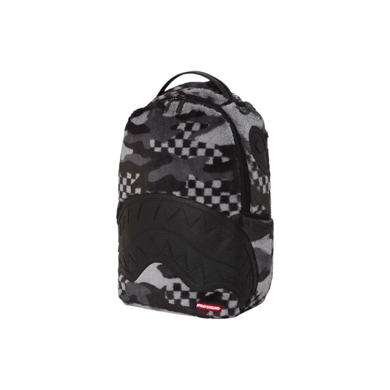 SPRAYGROUND Polyester Backpack Unisex Gray-1