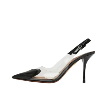 Alaia Coeur Slim Heel High Heels 9cm Women's Black