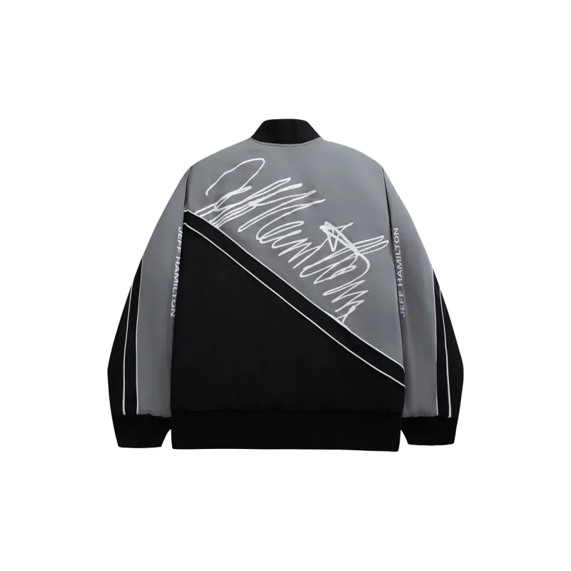 JEFF HAMILTON Baseball Jacket Unisex-1