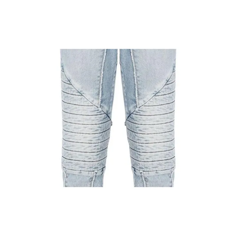BALMAIN Jeans Men Light Blue-5