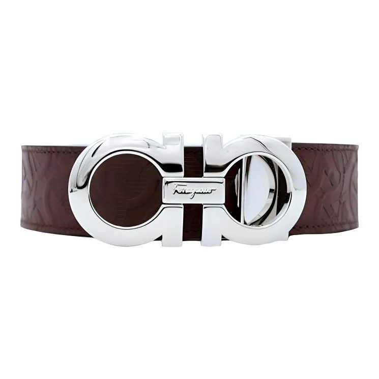 Ferragamo Logo-plaque Belt-0