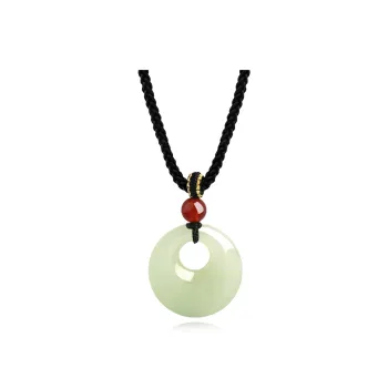 Lao Feng Xiang Hetian Jade White Jade/Pale Greenish White Jade Women's