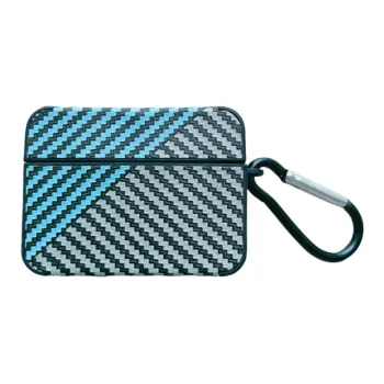 Baohuguang Compatible With AirPods 2/4/pro 2/1 TPU Square Creative Carbon Fiber Individual Niche Headphone Cases