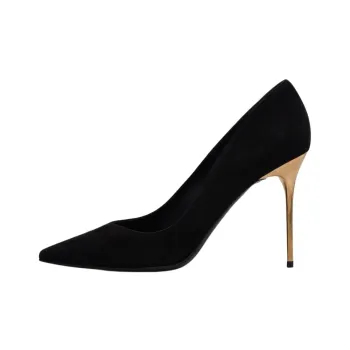 BALMAIN Slim Heel High Heels 10cm Women's Black