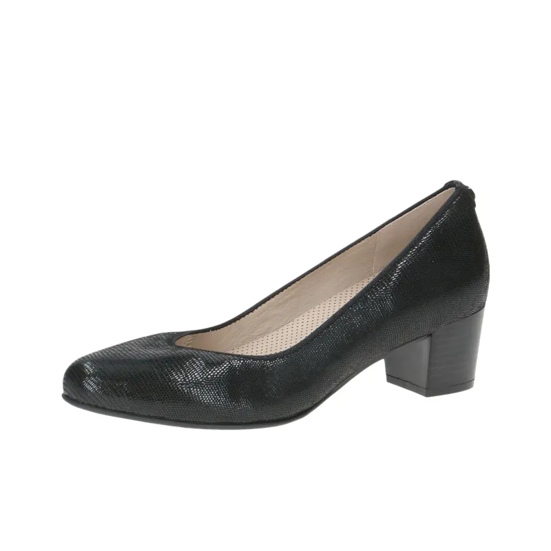 CAPRICE Tatiana Chunky Heel High Heels 4.8cm Women's Black-2