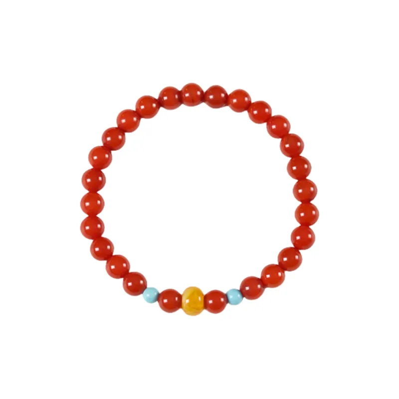 Fengyun Pavilion Agate Bracelets Unisex-0