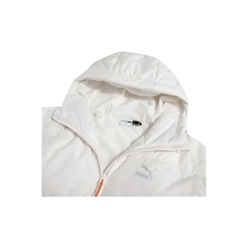 PUMA Down Jackets Men White-7
