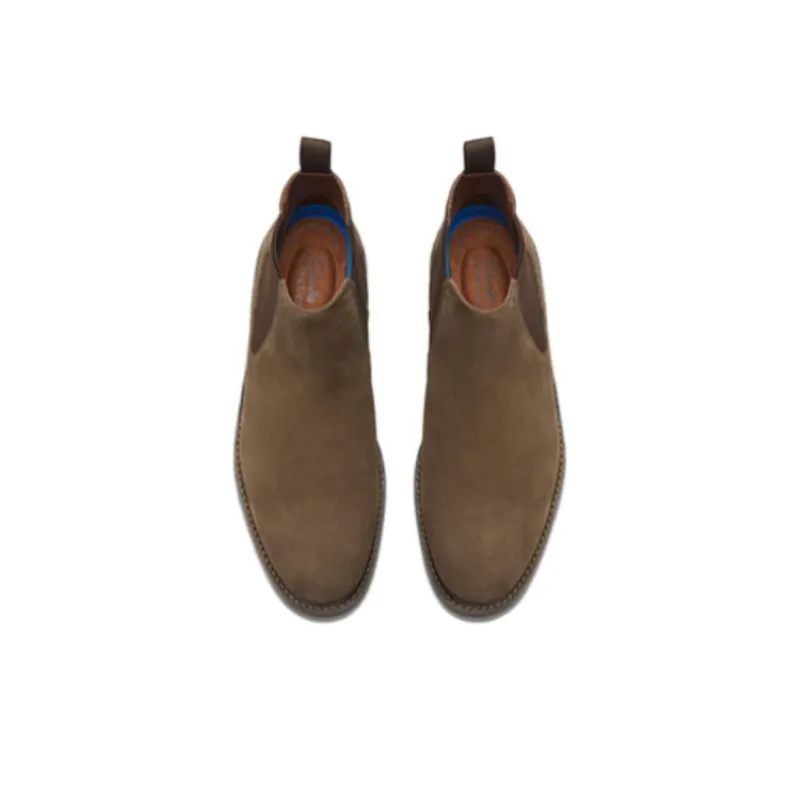 Clarks Chelsea Boots Men's Gray-2