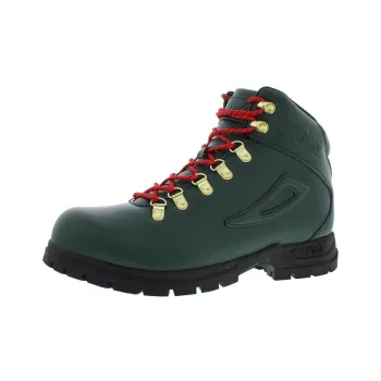 FILA Anti Slip Wear Resistant High Top Outdoor Shoes Men's Green