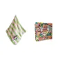 Crayon Shin-Chan Vertical Stripes Square Scarf Green Pink Stripes+Shin-Chan Shopping Bag