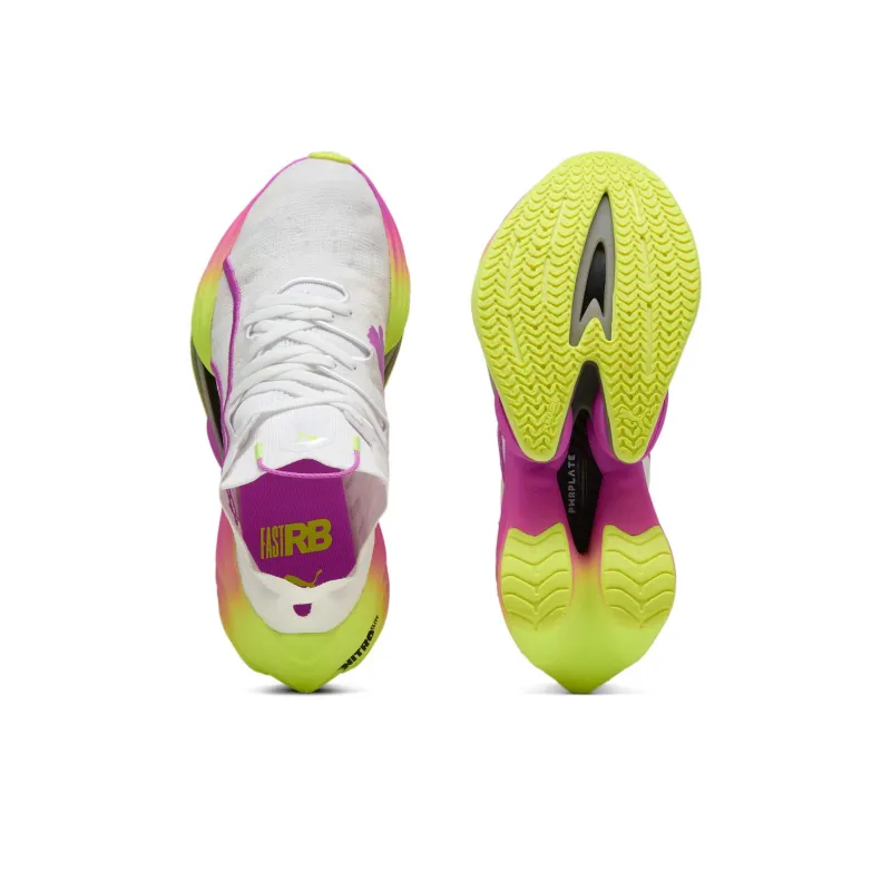 PUMA Fast RB Nitro Elite Ld Yellow Alert Pure Magenta Women's-2