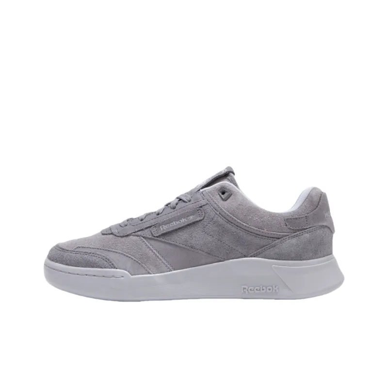 Reebok Club C Anti Slip Wear Resistant Low Top Skateboard Shoes Unisex Gray-0