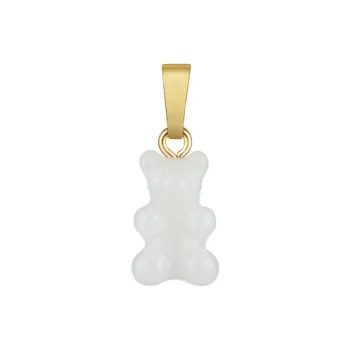 Crystal Haze Resin Charms / Pendants Women's White