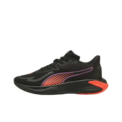 PUMA Abrasion-Resistant Low-Top Training Shoes Unisex Black