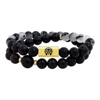 Rastaclat Chalcedony Small Lion Chinese Style Jade Bracelet Unisex