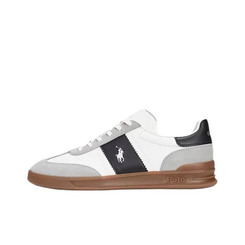 Polo Ralph Lauren Heritage Aera Low Top Skateboard Shoes Men's Gray