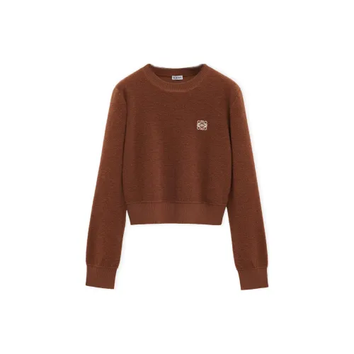 LOEWE SS25 Women's Pre Selection Collection Sweater Women's Brown