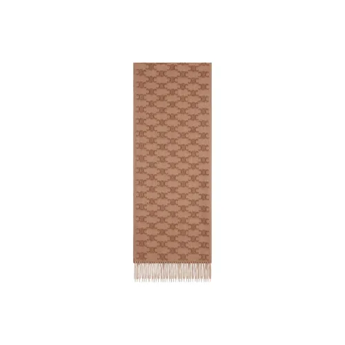 CELINE Scarf In Monogram Cashmere