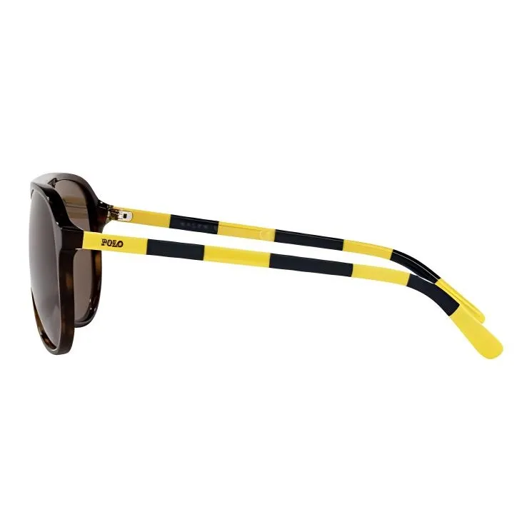 Polo Ralph Lauren Acetate Aviator Sunglasses Men's Tortoiseshell-1