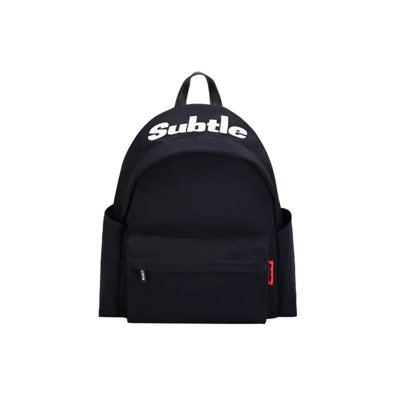 Subtle Nylon Backpack Trumpets Unisex Wood Brown, Mint Purple, Black, Peach Pink-8