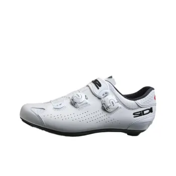 SIDI Anti Slip Wear Resistant Low Top Cycling Shoes Unisex White