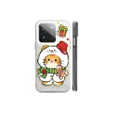 Transparent White-Christmas Orange