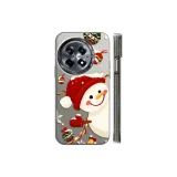 Transparent Black-Christmas Snowman CF