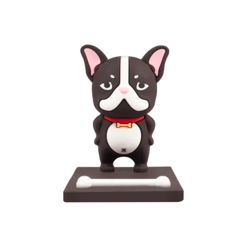 CHRROTA Creative Adorable Puppy Styling Phone Stand Trendy Cartoon Fa Dou Individual Styling Phone Stand Ornament Floor