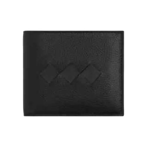 Bottega Veneta Cow Leather Wallet Men's Black