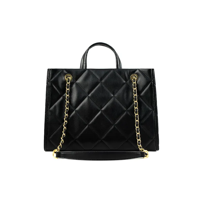 Vigno Synthetic Leather Shoulder Bag Regular Women's Black-15
