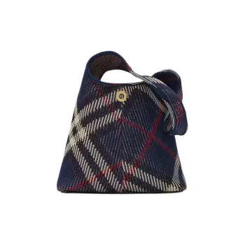 Burberry Polyamide Shoulder Bag Trumpets Women's Ocean