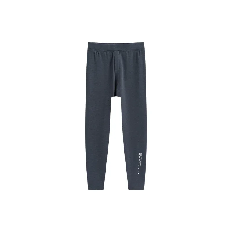 Close-fitting Areas Thermal Pants Men's-5