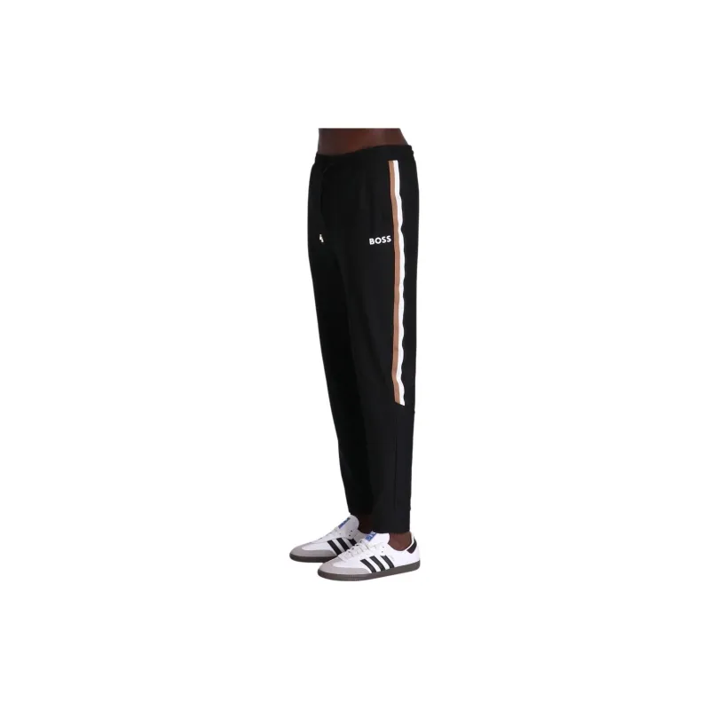 HUGO BOSS SS23 Knitted Sports Pants Men's Black-4