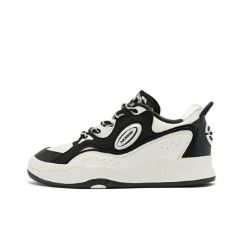 QIAODAN Egg Shoes Cushioning Wear Resistant Low Top Skateboard Shoes Women's Black