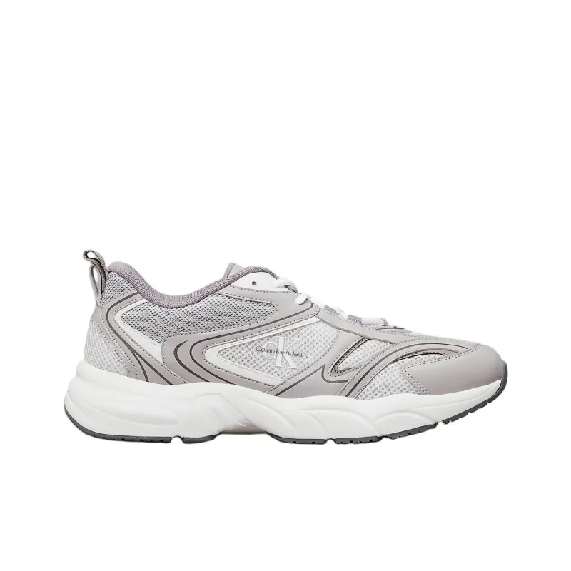 CKJ CALVIN KLEIN JEANS Low Top Casual Shoes Men's Gray-1