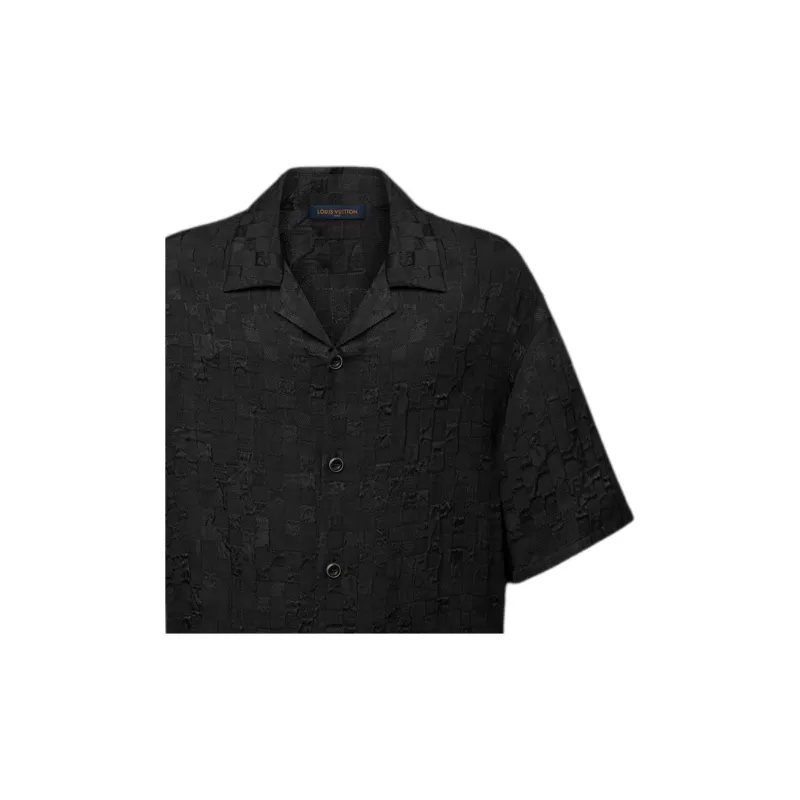LOUIS VUITTON Graphic Jacquard Short Sleeved Shirt-1