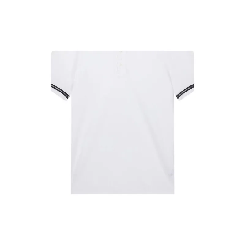 VERSACE Polo Shirts Men White-3