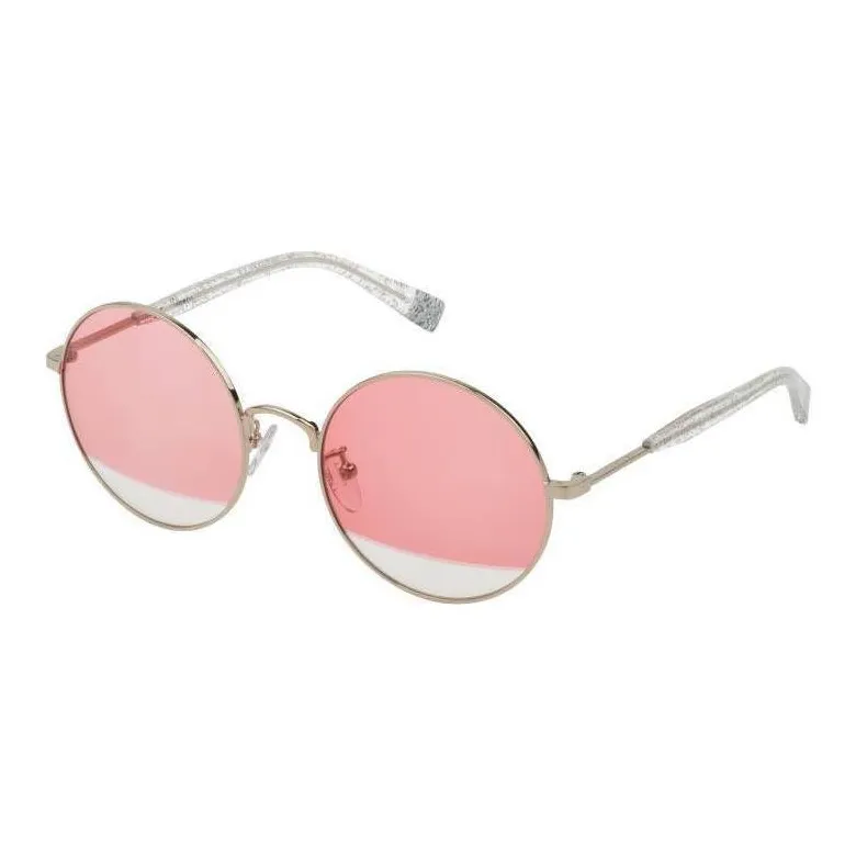 Furla Metal Round Sunglasses Women's Silver-0