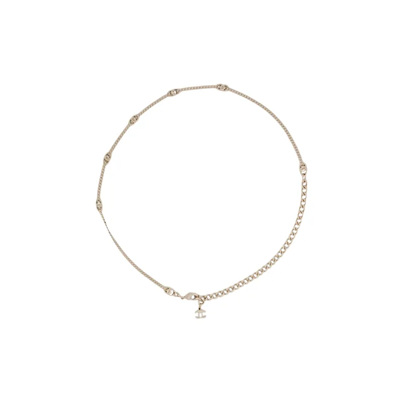 CHANEL Metal Necklaces Women's Gold-0